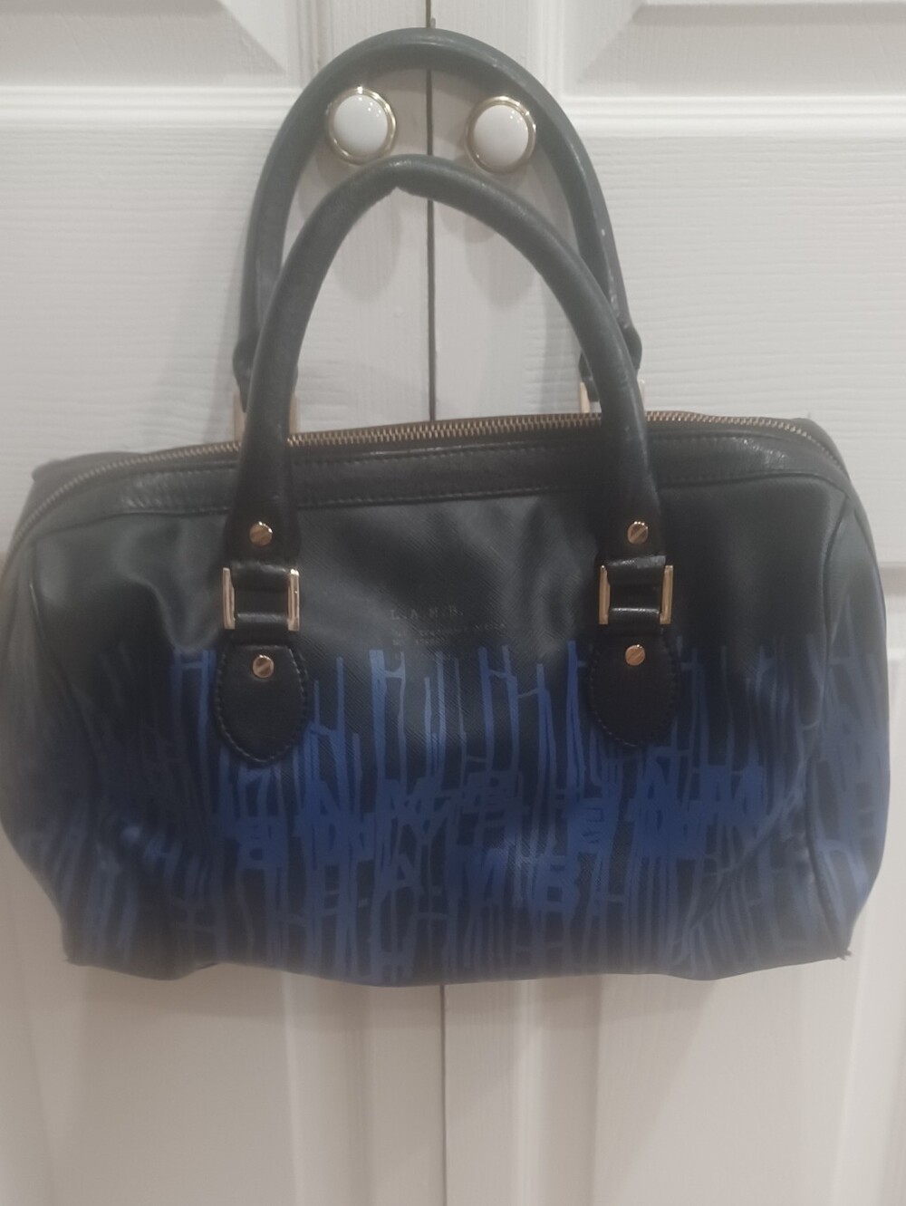 L.A.M.B Gwen Stefani Designer Satchel 9x11 Gorgeous 😍